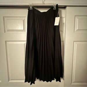 a new day Black A-Line Pleated Skirt